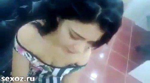 Старательный минет от узбекской сучки